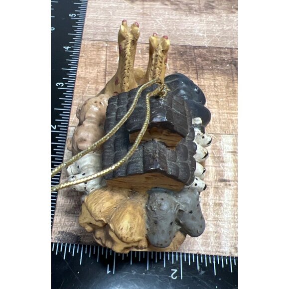 Miniature Noahs Ark Detailed Collectible Ornament Resin Animal Sculpture - Picture 6 of 7